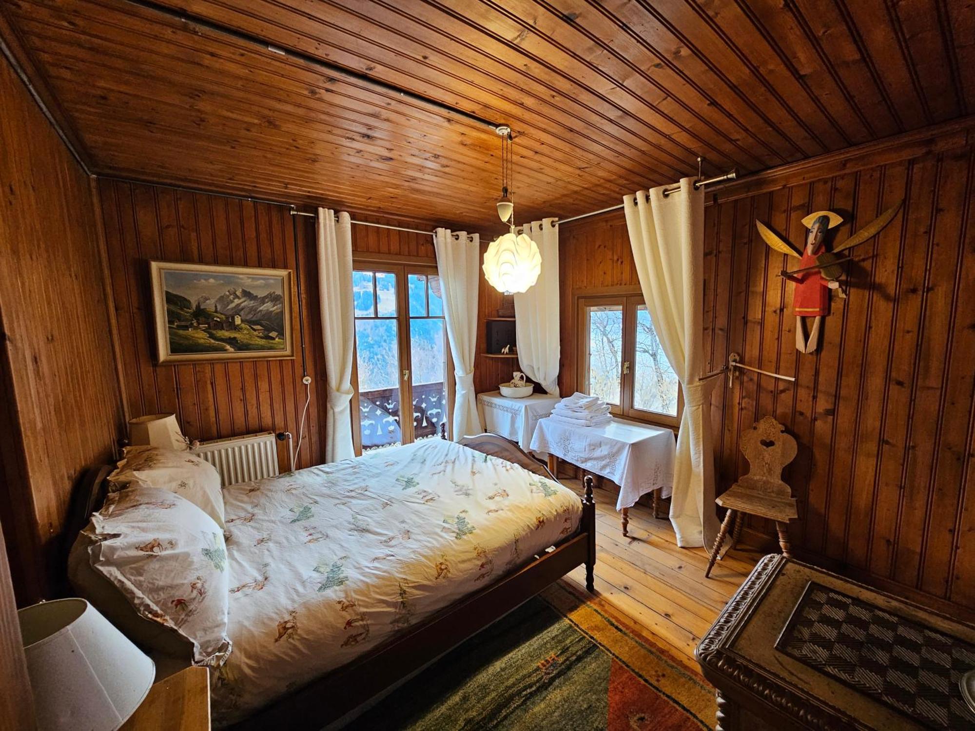 Magnifique Chalet Valérie 5 chambres à coucher&vue unique Gryon Extérieur photo